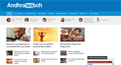 Desktop Screenshot of andhrawatch.com